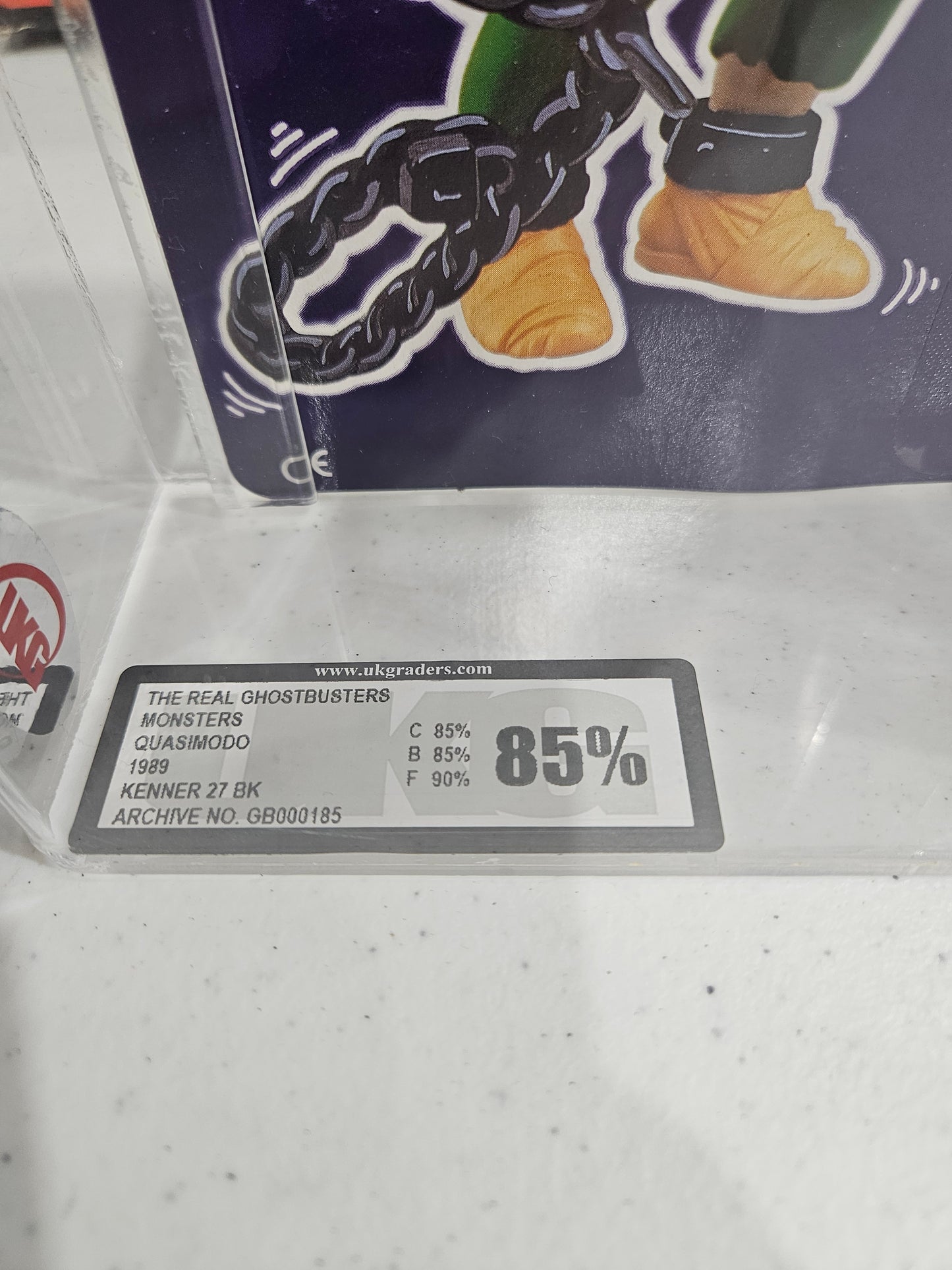 1989 Kenner The Real Ghostbusters Quasimodo UKG 85%