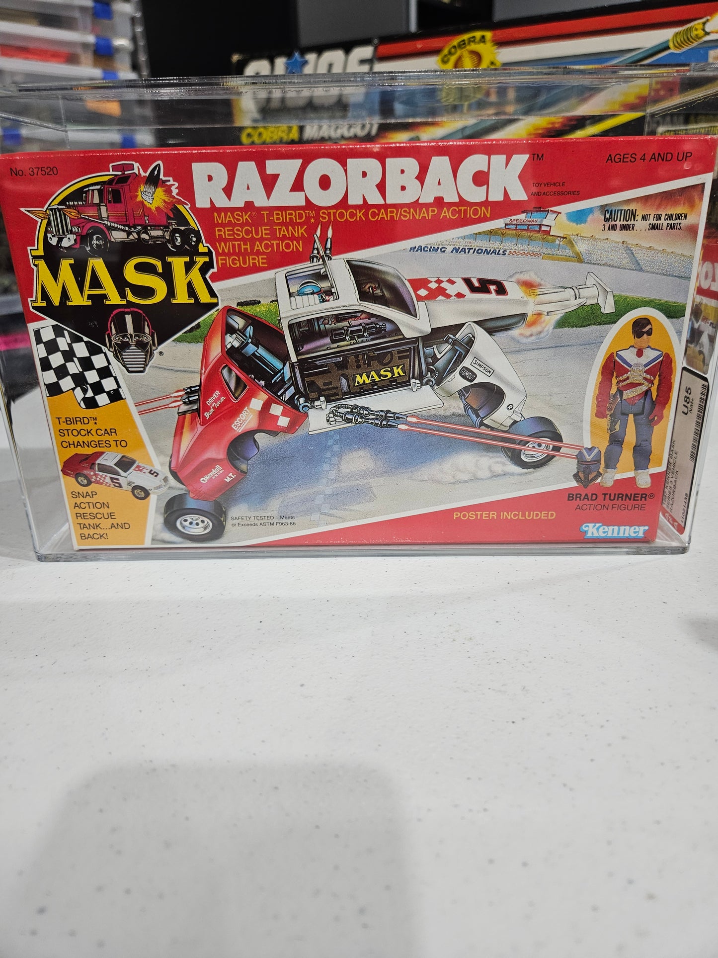 1987 Kenner MASK Razorback AFA U85