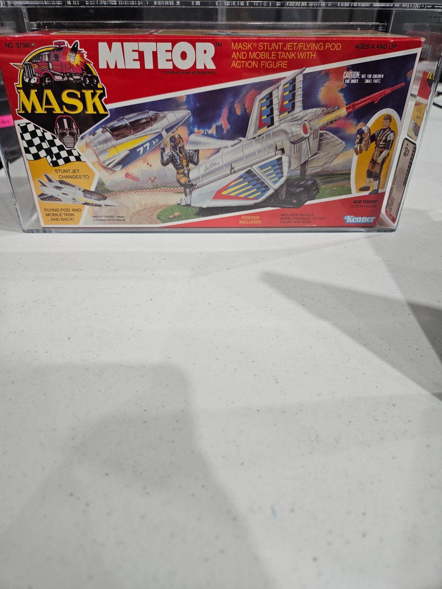 1987 Kenner MASK Meteor AFA 80+ NM