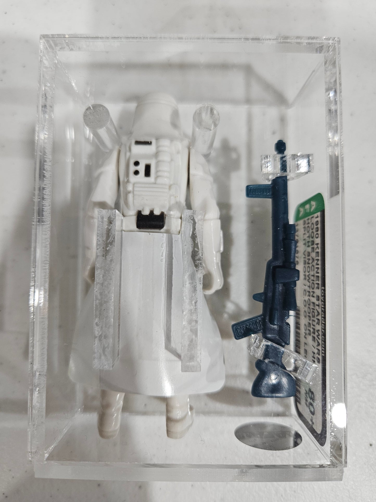 1980 Kenner Star Wars Snowtrooper Split Visor AFA 80+ Loose