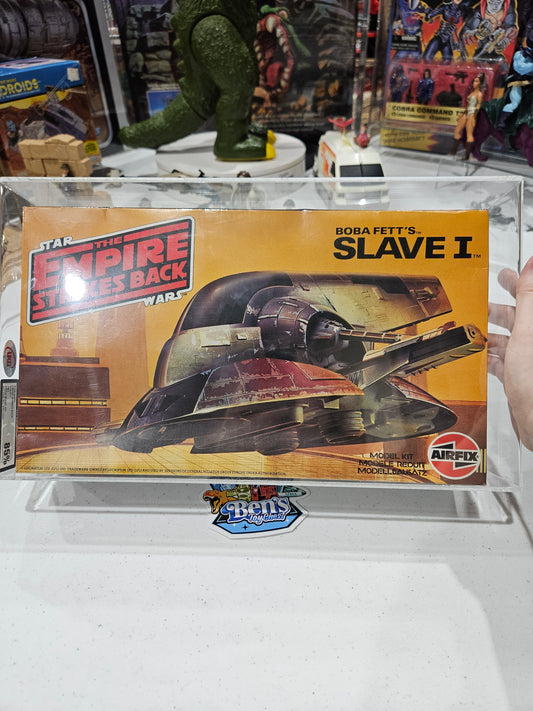 1983 Airfix Star Wars Slave 1 Model Kit UKG 85%