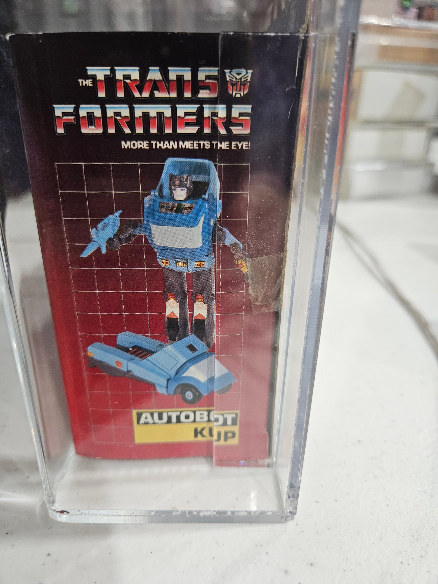 1986 Hasbro Transformers KUP AFA 85 NM+
