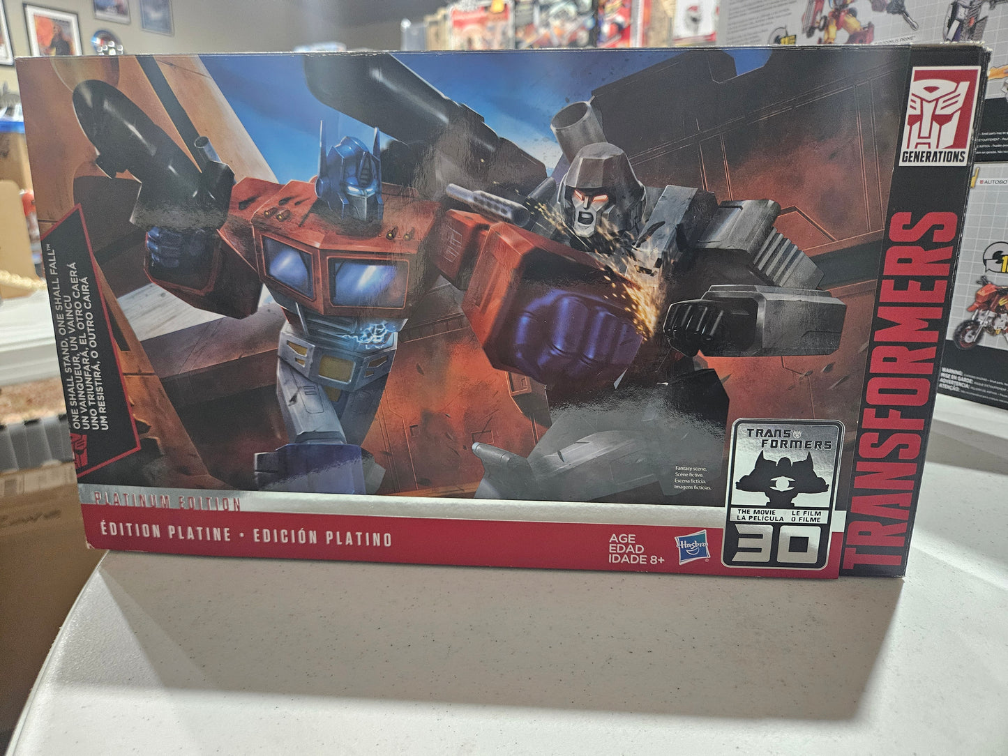 Transformers One Shall Stand, One Shall Fall Platinum Sealed