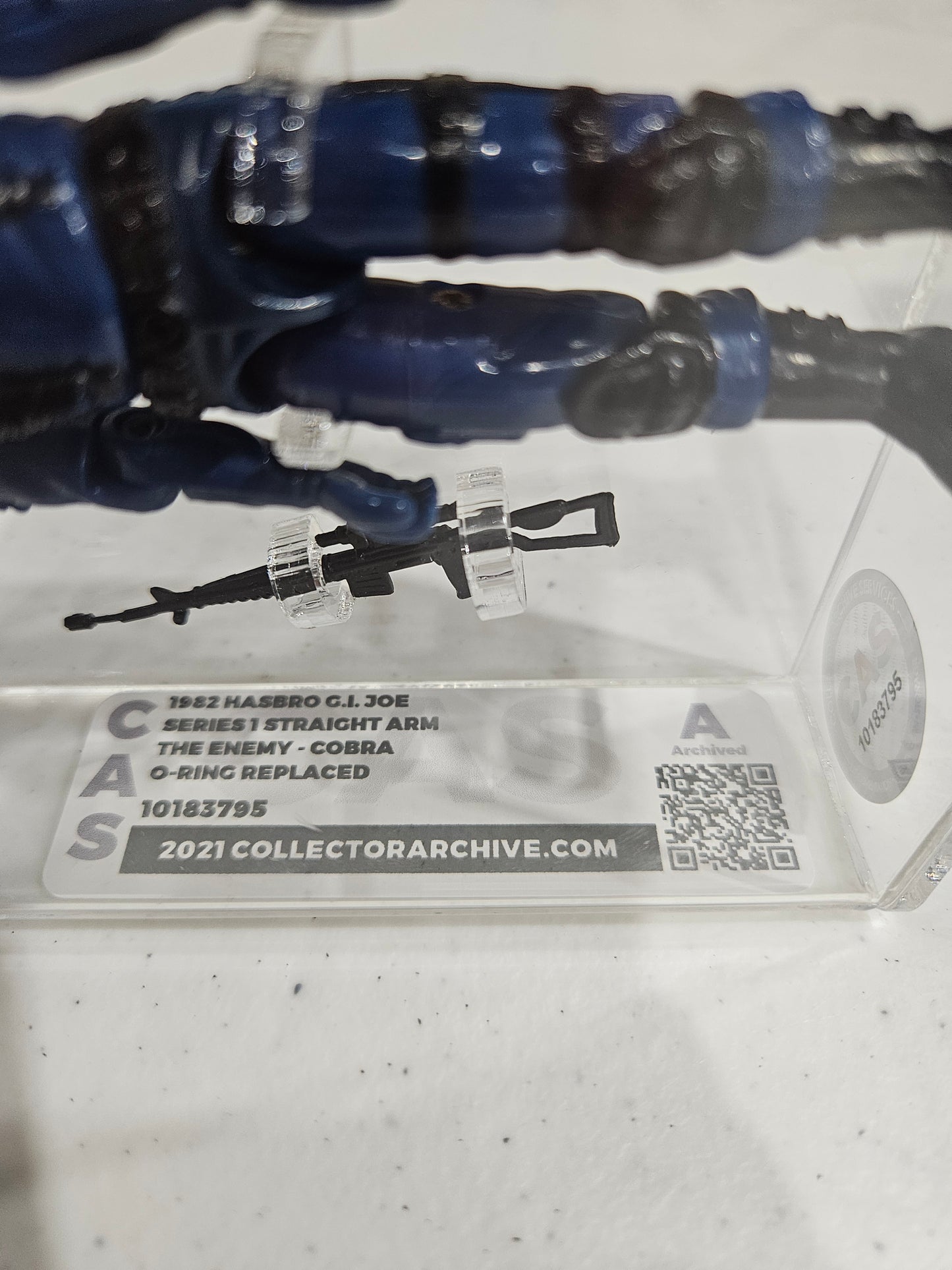 1982 Hasbro GI Joe The Enemy - Cobra CAS A Archived