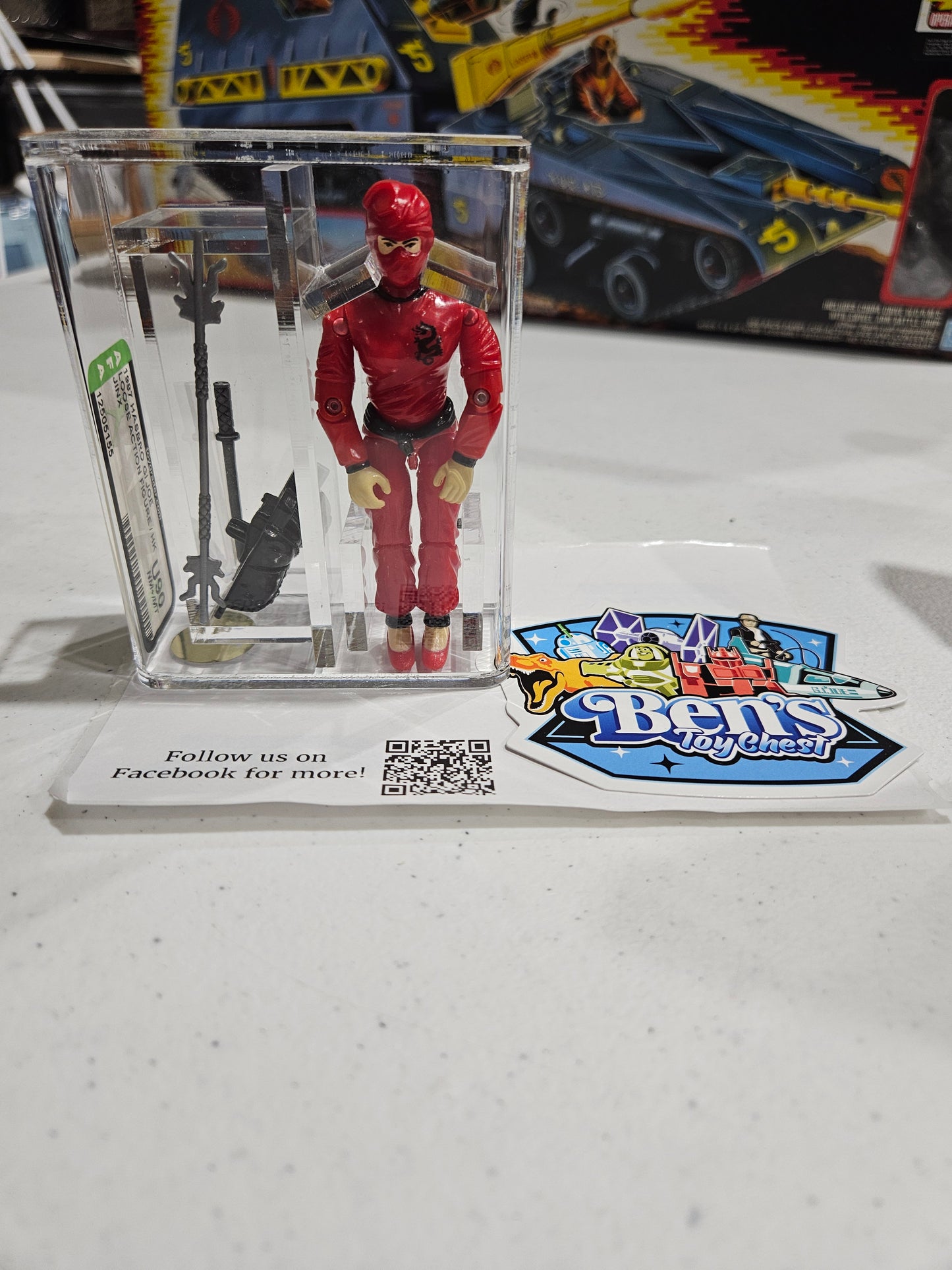 1987 Hasbro GI Joe Jinx AFA U90 NM