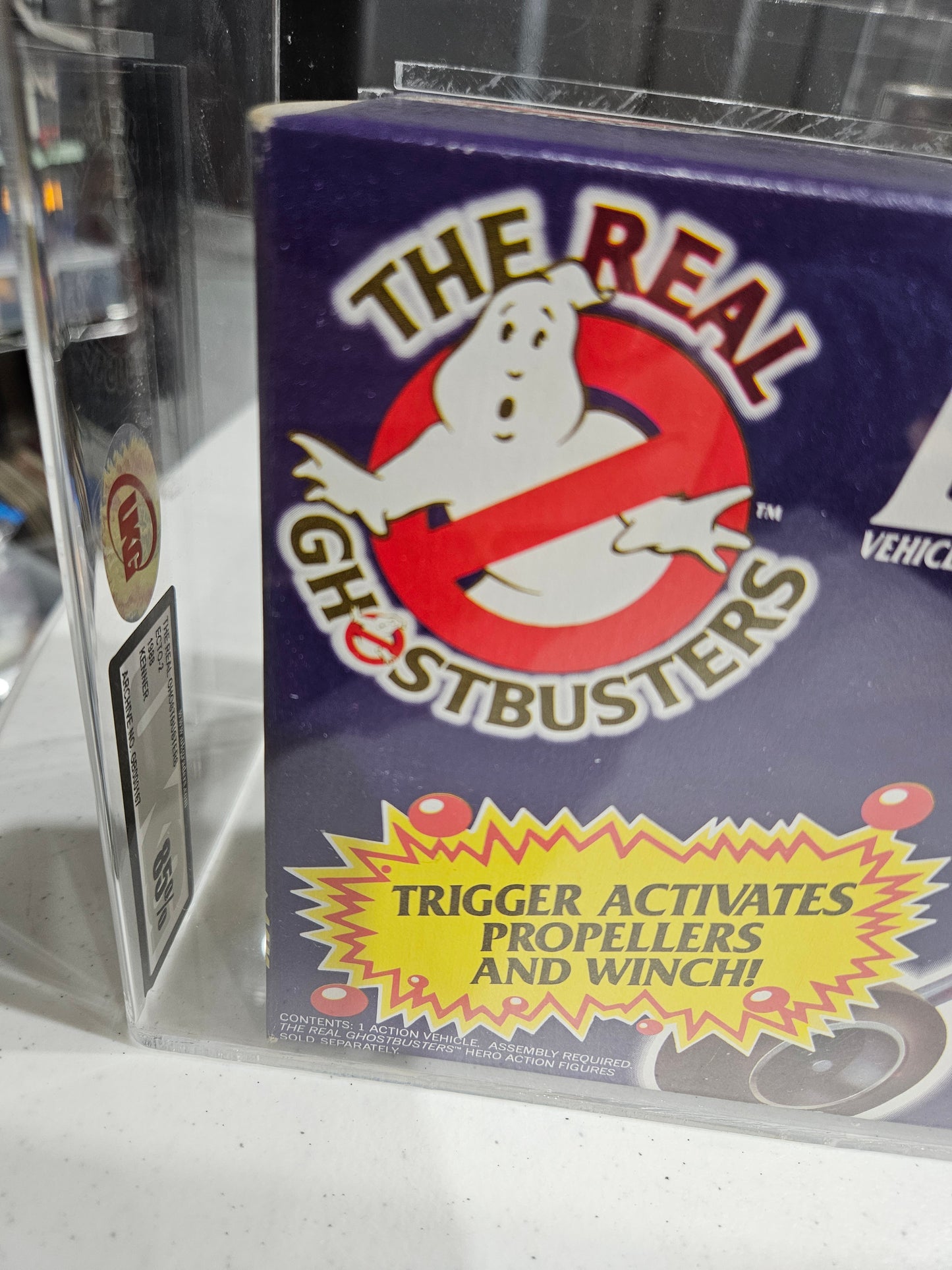 1988 Kenner The Real Ghostbusters Ecto-2 UKG 85%