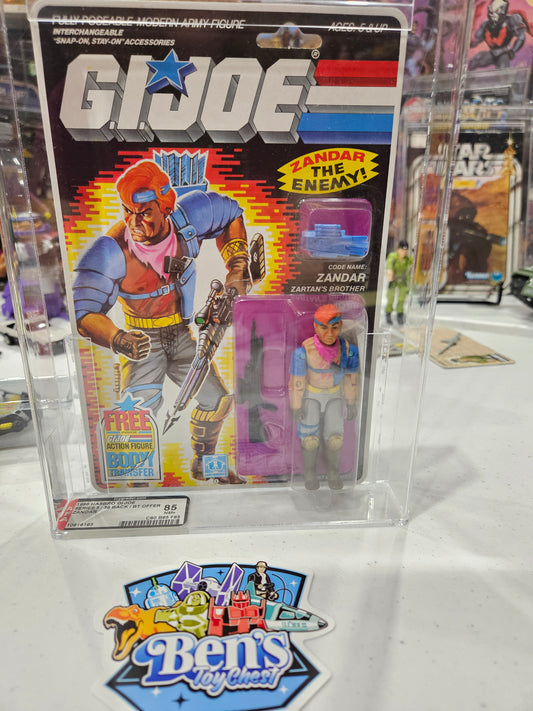 1986 Hasbro GI Joe Zandar AFA 85 NM+