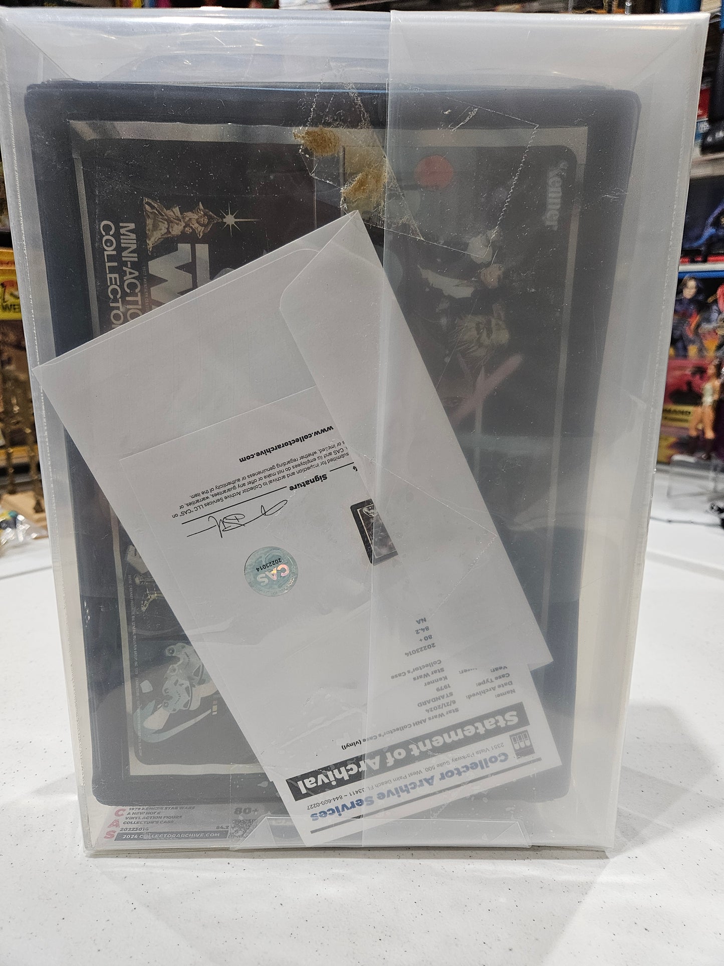 1979 Kenner Star Wars Vinyl Action Figure Case CAS 80+