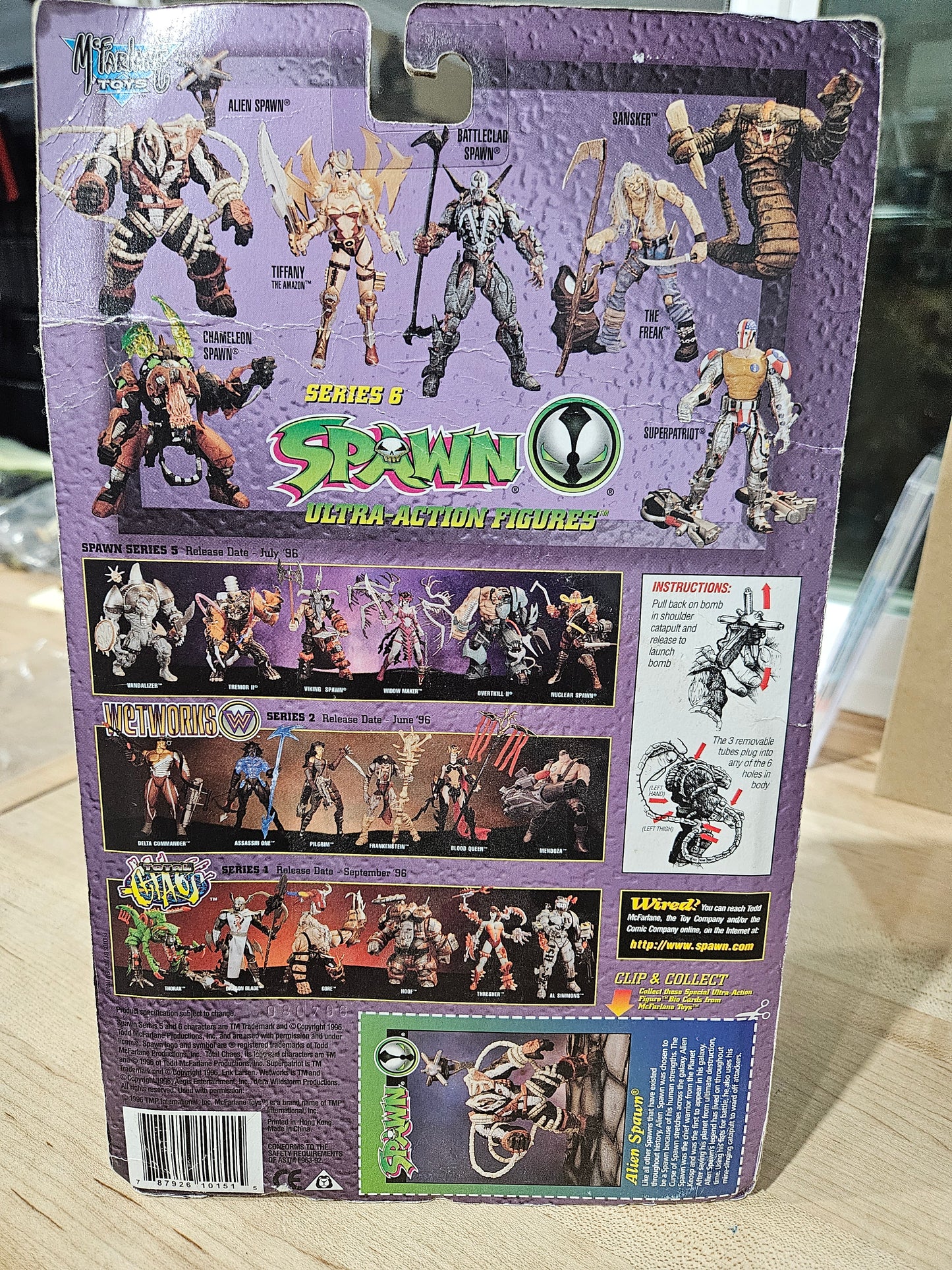 Alien Spawn Todd McFarlane Ultra-Action Figure