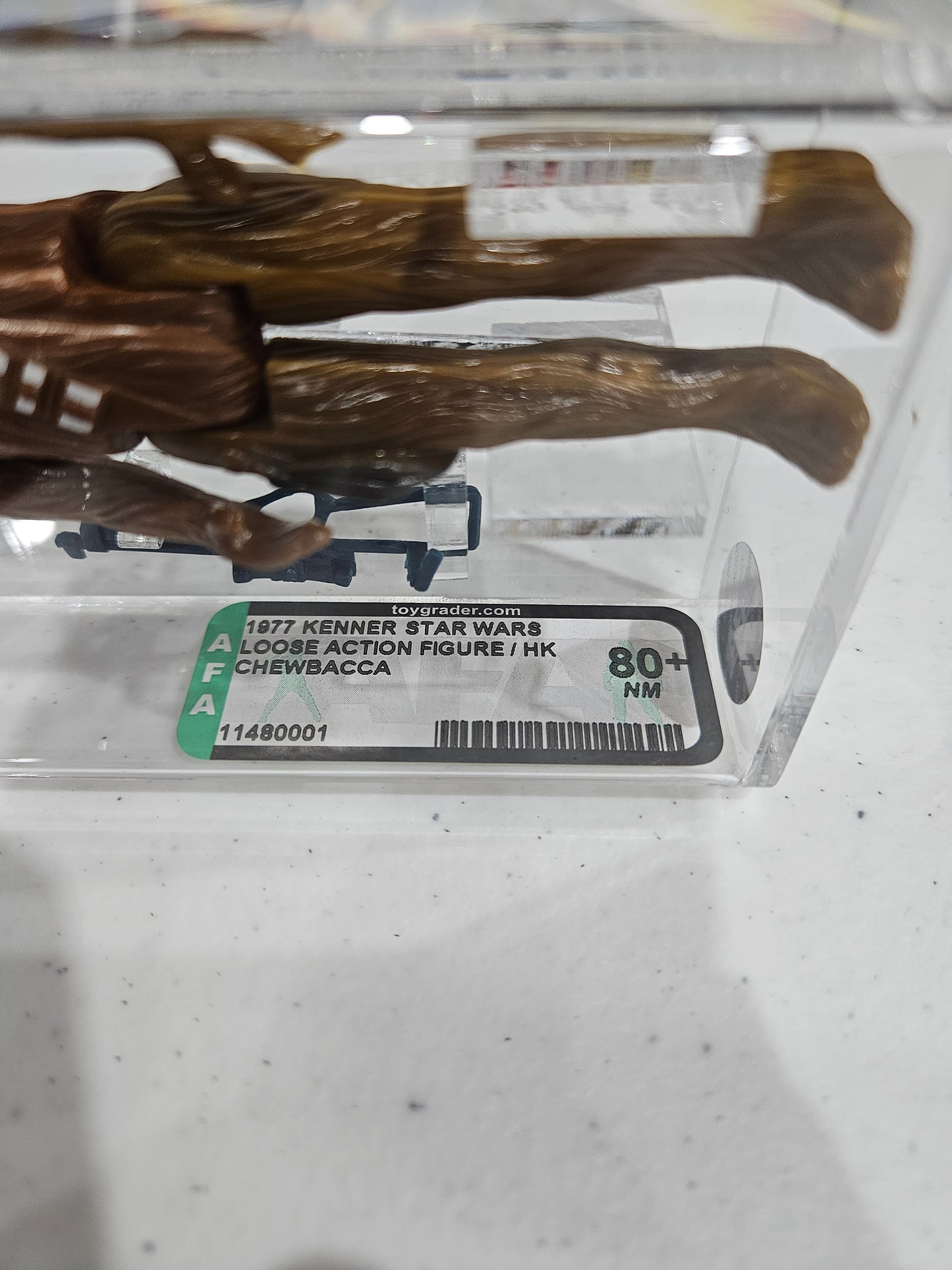 1977 Kenner Star Wars Chewbacca AFA 80+
