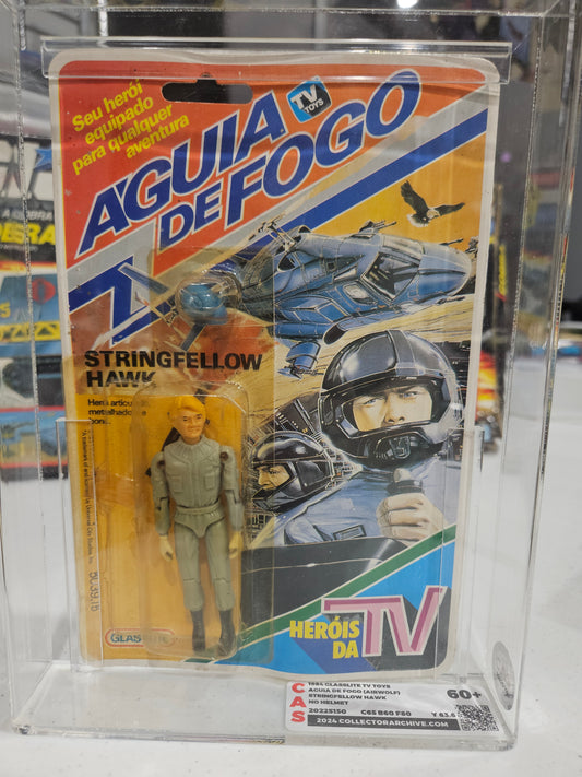 1984 Glasslite TV Toys Aguia De Fogo (Airwolf) Stringellow Hawk CAS 60+