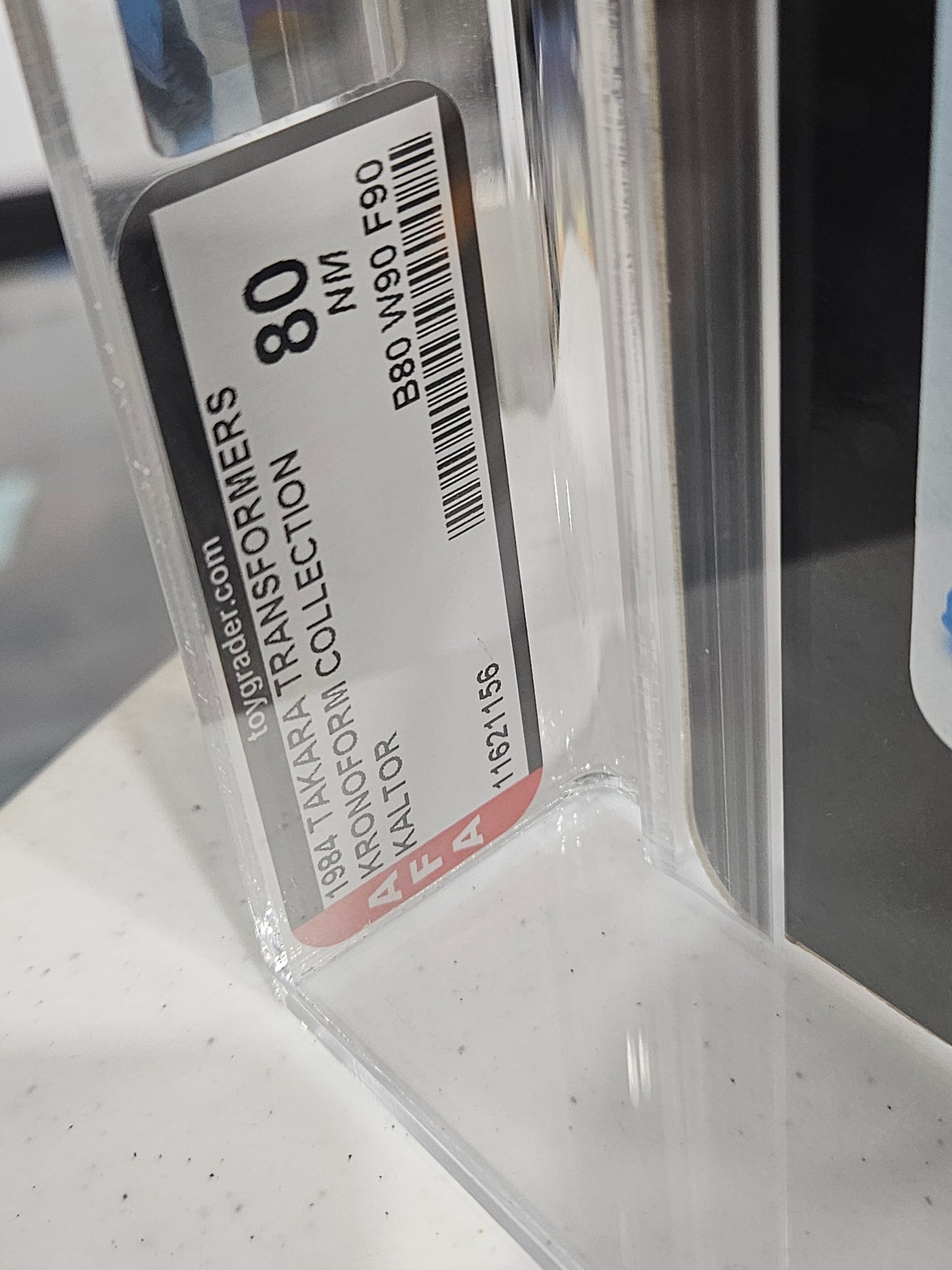 1984 Takara Transformers Kronoform Collection Kaltor AFA 80 NM