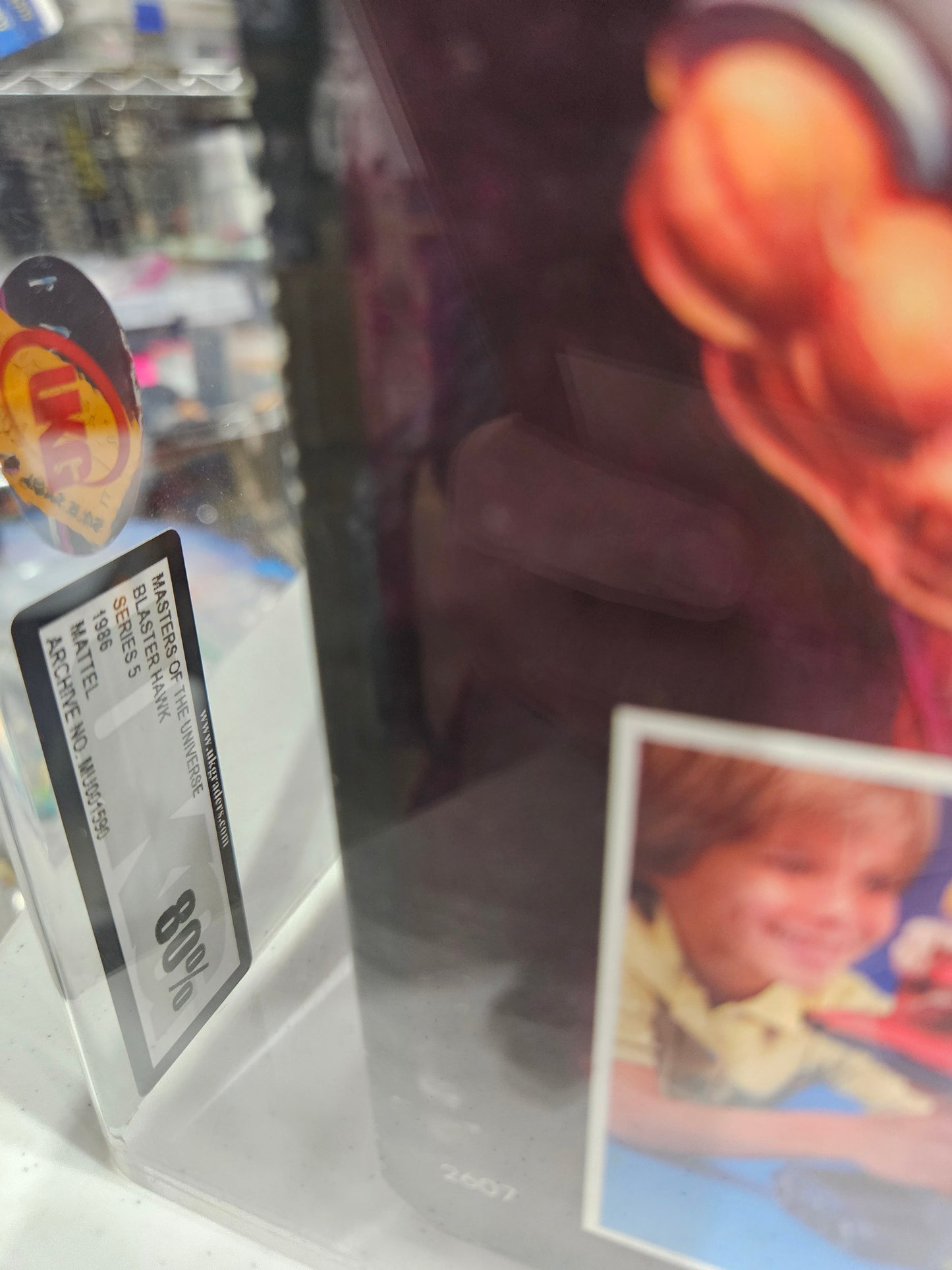 1986 Mattel MOTU BlasterHawk UKG 80%