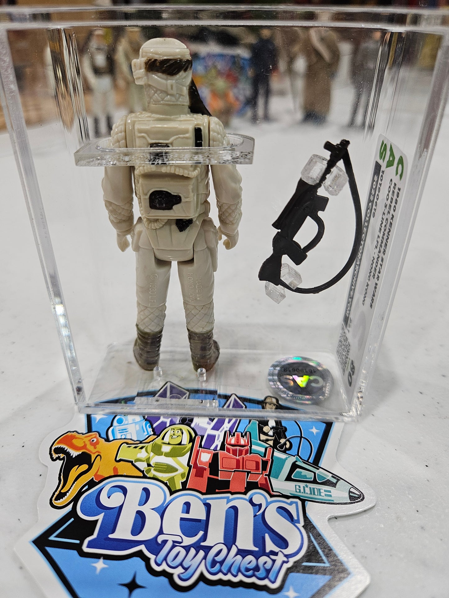 1980 Kenner Star Wars Rebel Commander CAS 80