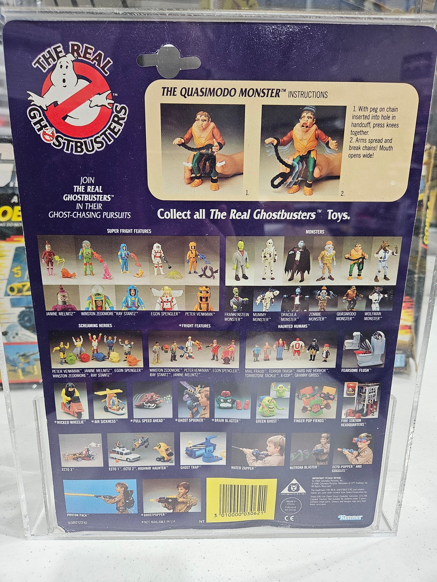 1989 Kenner The Real Ghostbusters Quasimodo UKG 85%