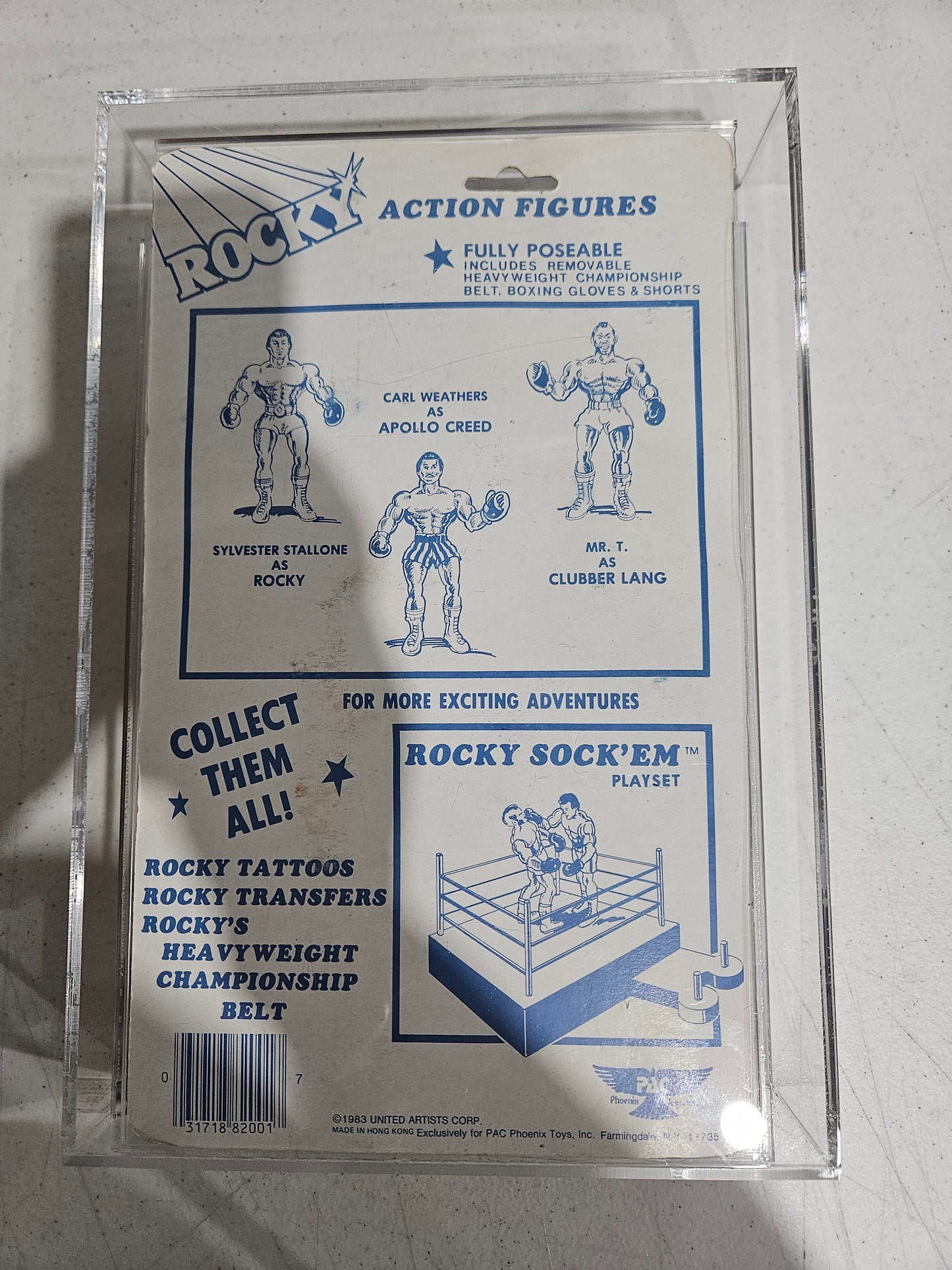 1983 Phoenix Toys Rocky AFA 75 EX+/NM