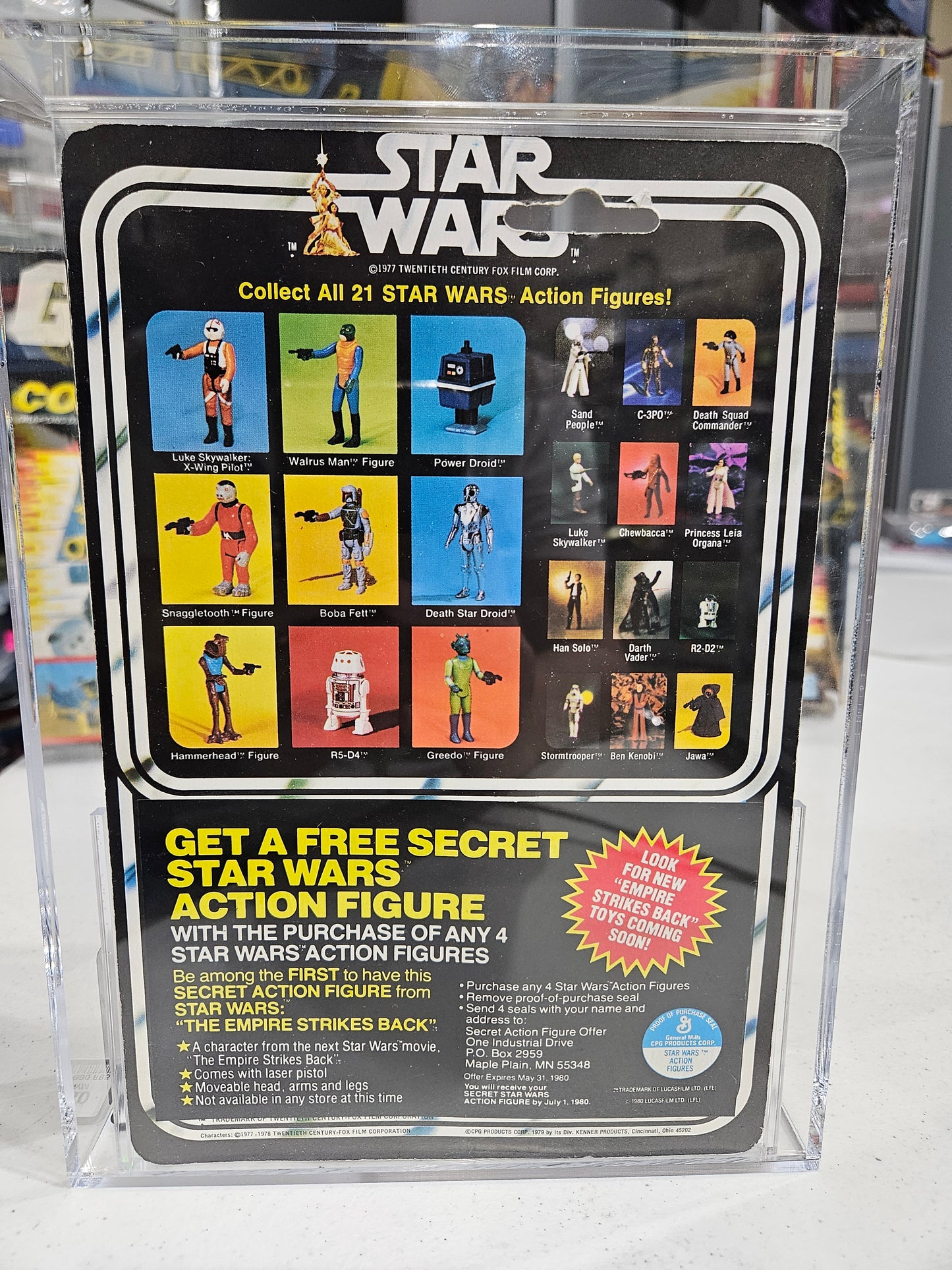 1979 Kenner Star Wars Power Droid AFA 80