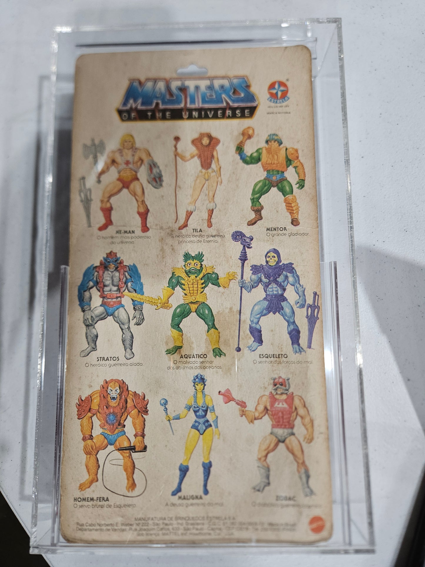 1982 Estrela MOTU Zodac CAS 50