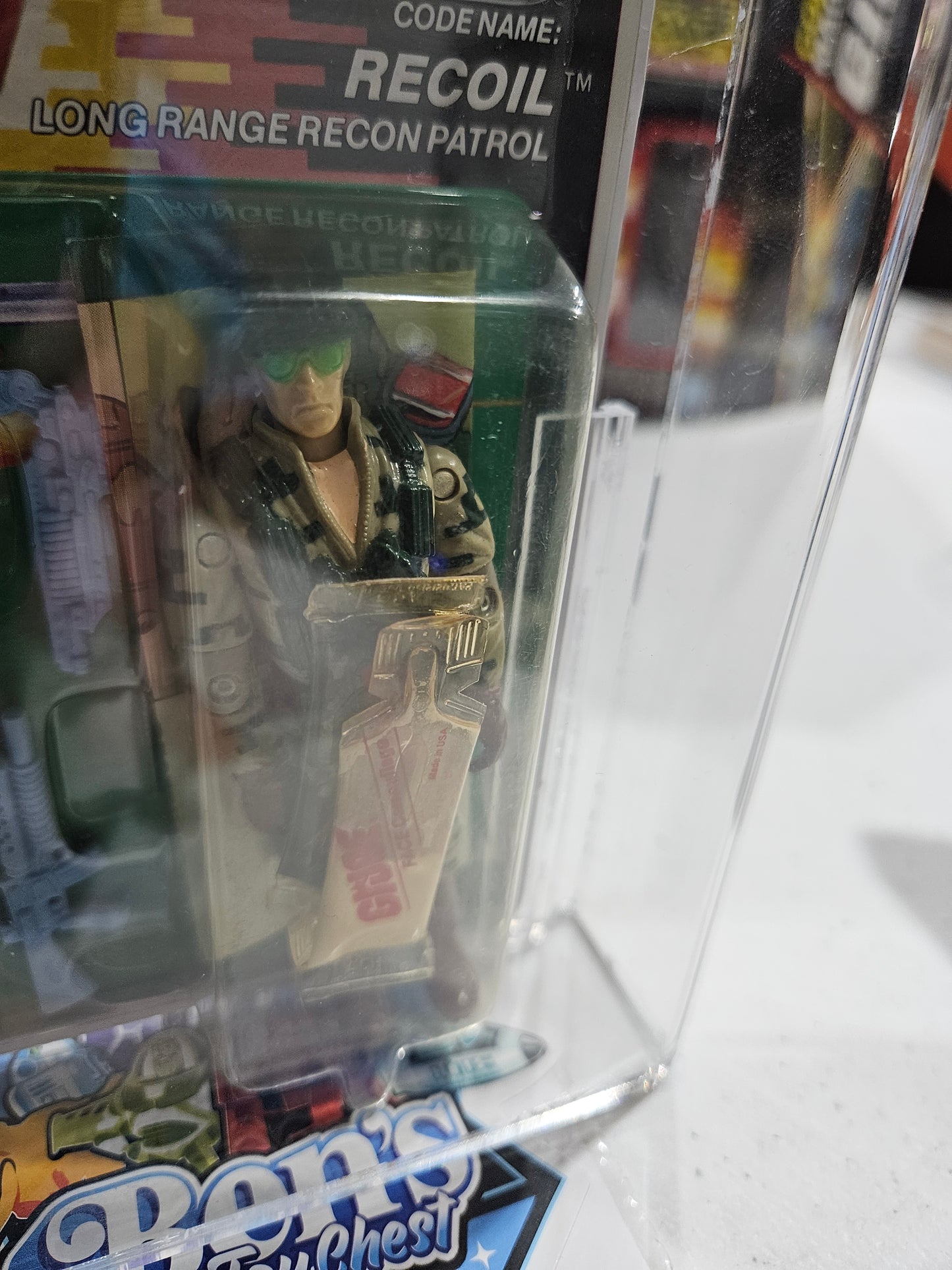 1989 Hasbro GI Joe Recoil AFA 85 Y-NM+
