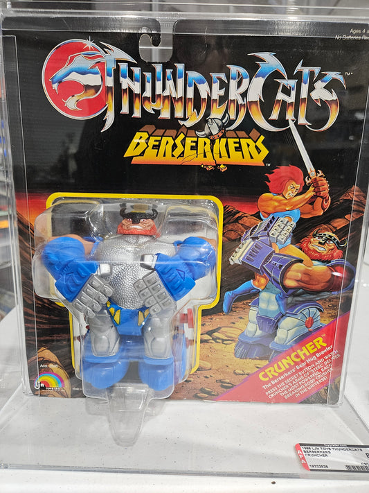 1986 LJN Toys Thundercats Berserkers Cruncher AFA 80 NM