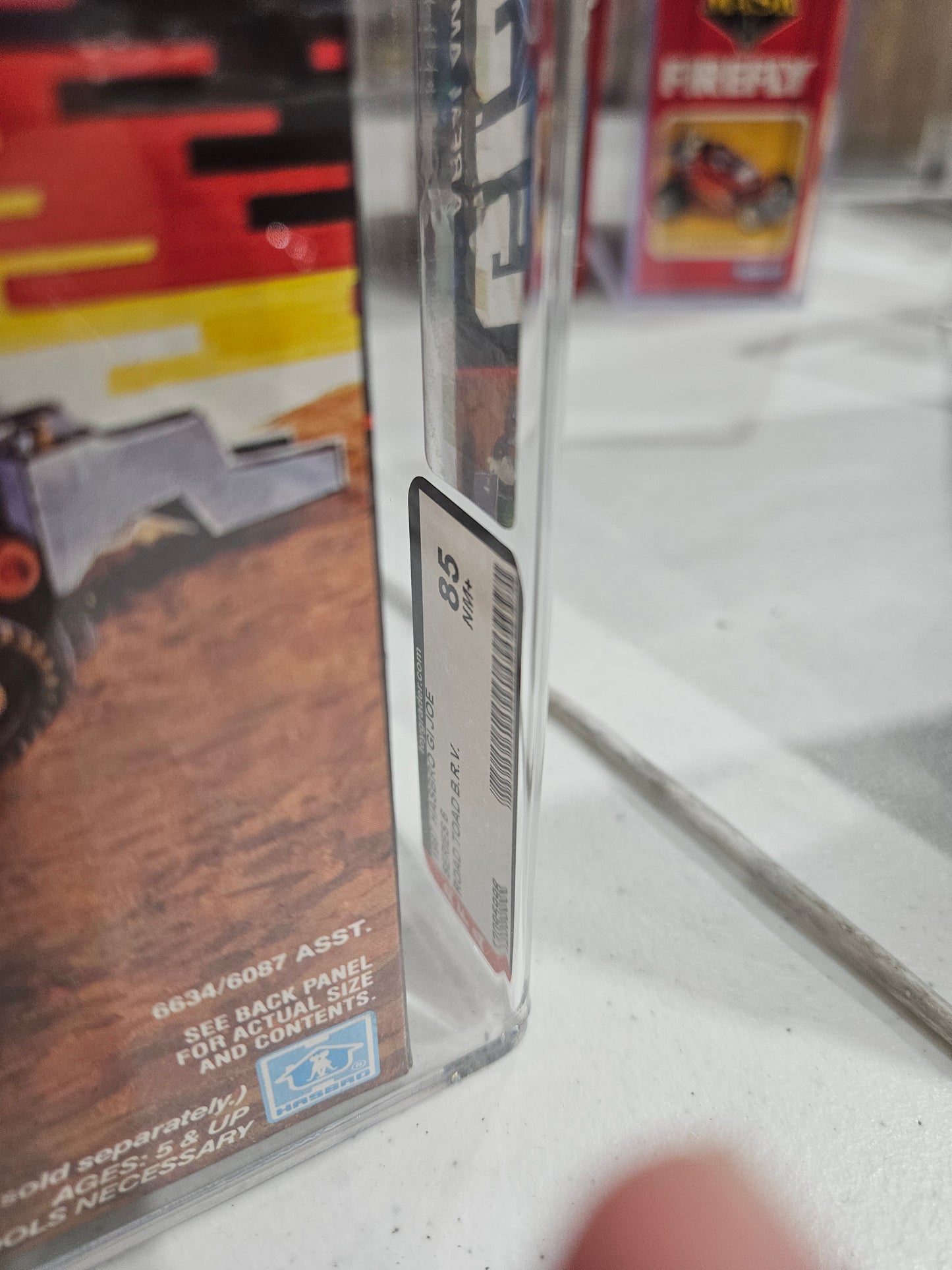 1987 Hasbro GI Joe Road Toad BRV AFA 85