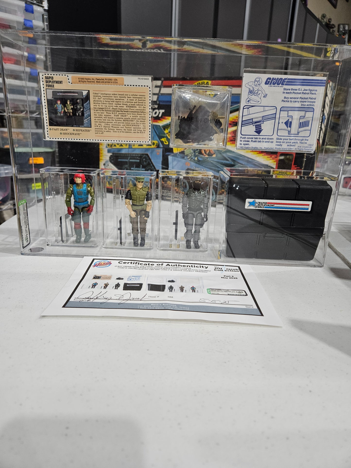 1993 Hasbro GI Joe Rapid Deployment Force AFA U85