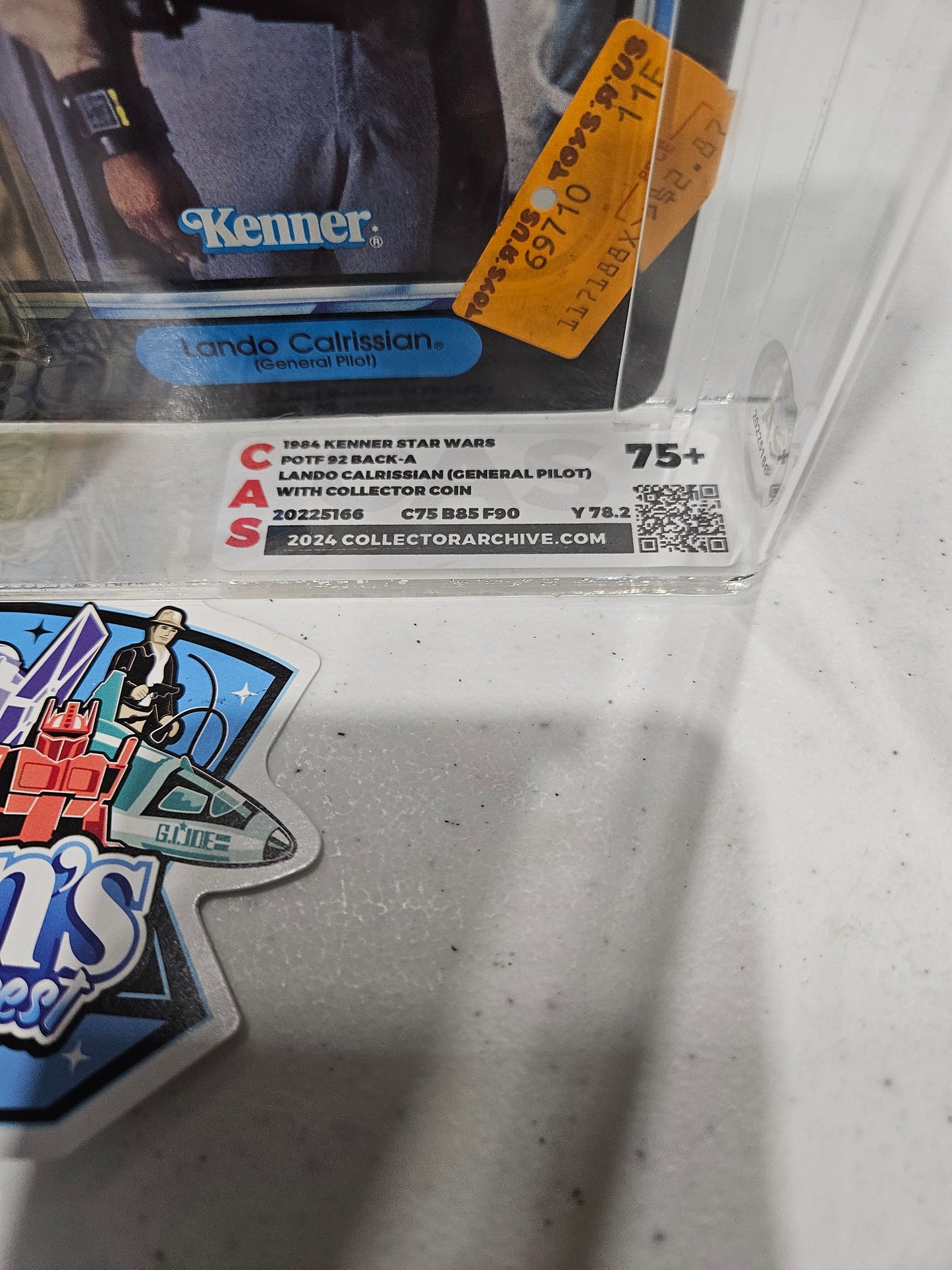 1984 Kenner Star Wars POTF Lando Calrissian (General Pilot)