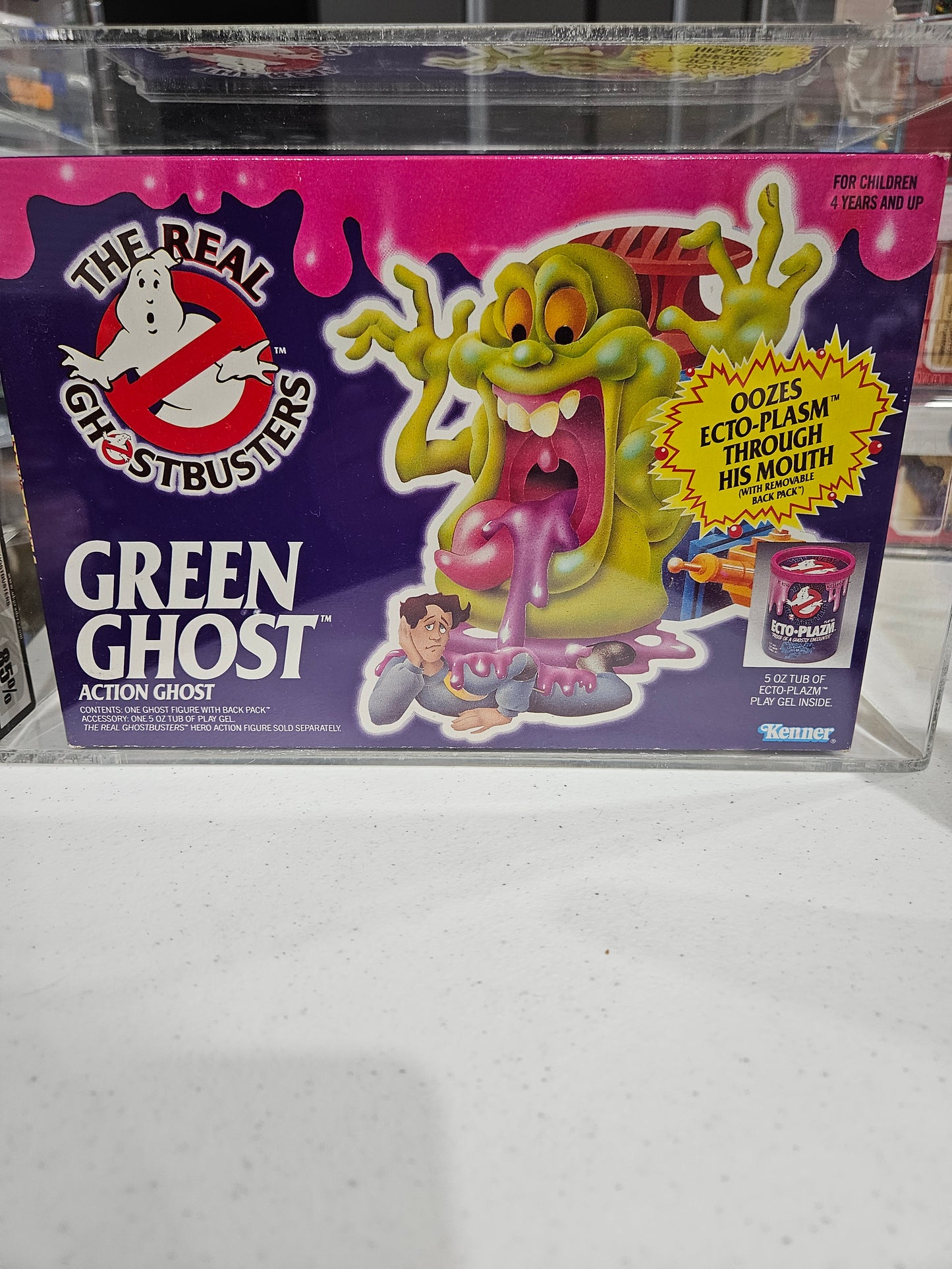 1989 Kenner The Real Ghostbusters Green Ghost UKG 85%