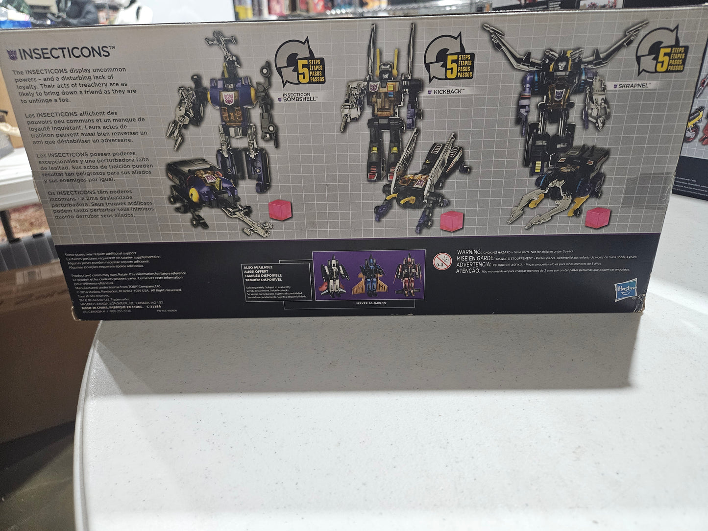 Transformers Insecticons Platinum Edition Sealed