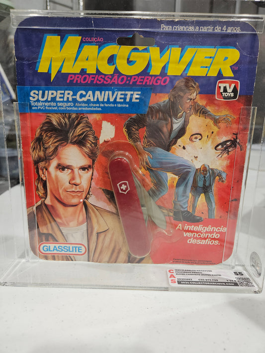 1993 Glasslite MacGyver Super-Canivete (Super Knife) CAS 55